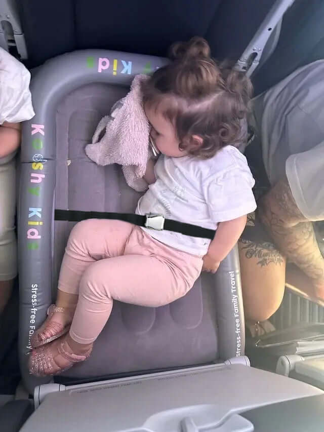 Kids Airplane Bed Self-Inflating Sky Bunk Inflatable Airplane Bed For