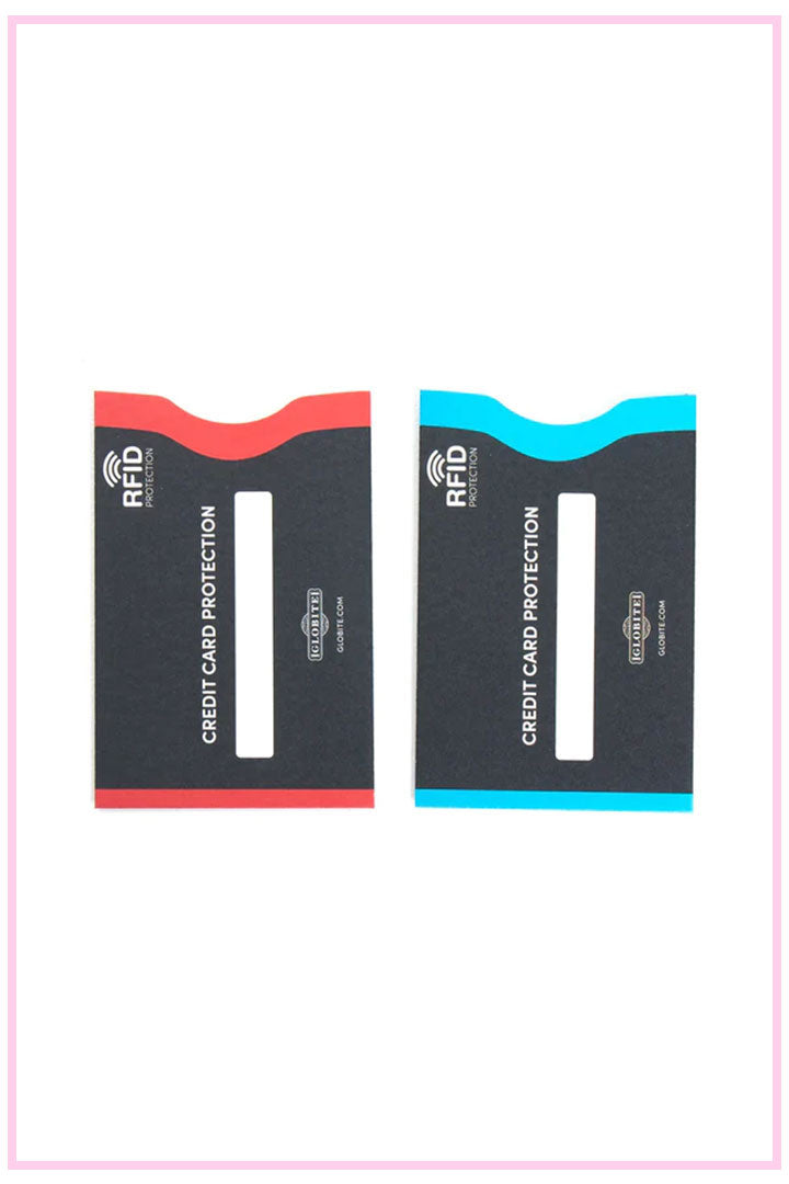 RFID Blocking Credit Card Sleeve 2 Pk